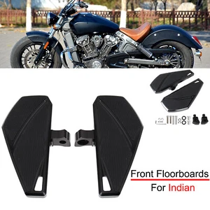 Front Rider Floorboards For Indian Scout Rogue Scout Bobber/Sixty/ABS Foot Pegs - Imagen 1 de 7