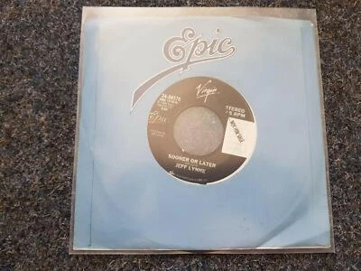 7" Single Vinyl Jeff Lynne/ ELO - Video/ Sooner or later US - Image 1 of 4