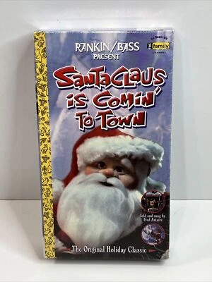 Santa Claus is Comin' to Town Rankin/Bass VHS Original Holiday Classics - Image 1 of 4