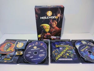 Halcyon Indiebox ROM Game & Halcyon 6 & Forced Showdown CIB - Picture 1 of 4