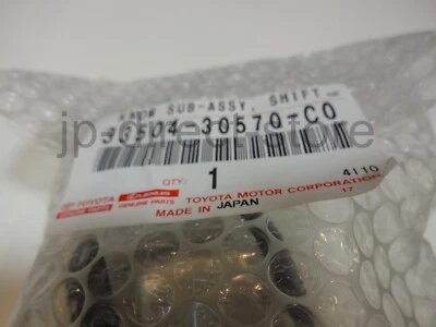 Perilla de cambio de cuero genuino Lexus GS F Sport 33504-30570-C0 OEM Foto 1 de 4