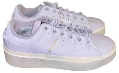 Туфли женские Adidas Originals Stan Smith Bonega X 6,5 HQ6044 серебристые рассвет фиолетовый - Изображение 1 из 4