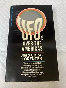 UFOs Over The Americas by Jim & Coral Lorenzen Paperback Book - 1st Edition 1968 - Picture 1 of 4