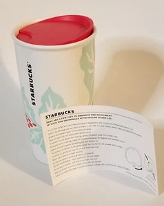 Starbucks 2018 Winter Cherry Berry Ceramic Tumbler 12 fl oz, 355 ml - Picture 1 of 6