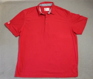 Chick-Fil-A Shirt Team Collared Polo Mens 2XL Red Made From Recycled Fabric - Picture 1 of 9