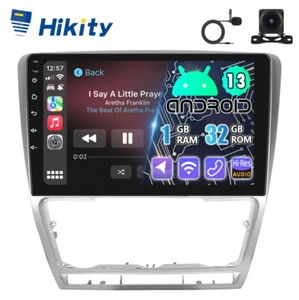 Radio Android 10.1" CarPlay para Skoda Octavia 2 1Z 2004-2013 con GPS Navi Cámara - Imagen 1 de 15