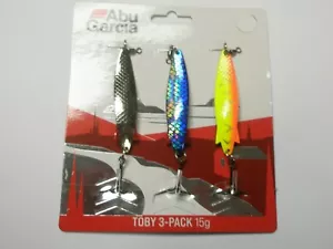 Abu Garcia Toby Löffel 3er-Pack Köder LF bleifrei ALLE GRÖSSEN Angelgerät - Bild 1 von 1