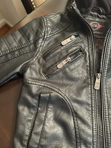 Urban Republic Boy Motocycle Faux Leather Jacket 4-5 YEARS 4-5T - Picture 1 of 11