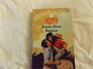 Silhouette  Special Edition Powder River Reunion Myrna Temte #572 1990 - Picture 1 of 2