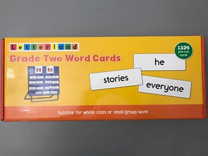 2nd Grade Letterland Word Cards, 1,324 Pre-Cut Cards, Suitable For Class / Home - Picture 1 of 9