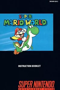Super Mario World (nur manuell, SNES) - Bild 1 von 1