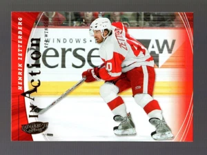 2006-07 cubierta superior Power Play en acción IA4 HENRIK ZETTERBERG DETROIT ALAS ROJAS - Imagen 1 de 1