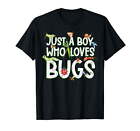 Funny Insect, Just A Man Who Loves Bug Gift Tee Fashion Cute T-Shirt