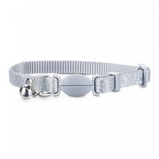 Bond And Co. Silver Sparkle Breakaway Cat Collar