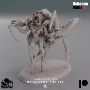 Wargaming Miniatures Deep Hive - Infected Queen Oshounminis grimdark OPR - Bild 1 von 1