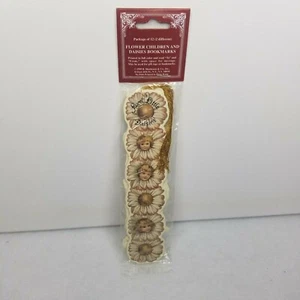 1999 B. Shackman Blume Kinder & Gänseblümchen Lesezeichen & Geschenketiketten Neu aus altem Lagerbestand! 12er Pack - Bild 1 von 9