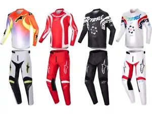 Alpinestars Youth Racer Jersey & Pant Combo Set Child Riding Gear MX/ATV Boy's - Foto 1 di 22