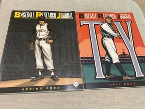 Baseball Research Journal Lot of 2. Spring & Fall 2023 Magazines - Picture 1 of 3