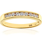 18Ct Yellow Gold Eternity Ring 0.25Ct Certified Diamonds Channel Set By Naava
