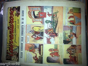 L'AVVENTUROSO-ANNO 2° n° 49 - 15 SETTEMBRE 1935-edizione NERBINI -ORIGINALE - Picture 1 of 1