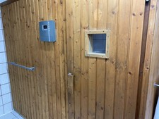 Trockensauna mit KARIBU Saunaofen »9 kW«, mit ext. Steuerung »Finnisch Premium«