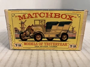 Matchbox Models of Yesteryear Y-16 1904 Light Yellow Spyker Tourer Mint in Box - Picture 1 of 10