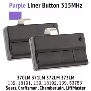 315mhz Control Remoto De Puerta De Garaje 371LM, Reposición Para Liftmaster - Imagen 1 de 14