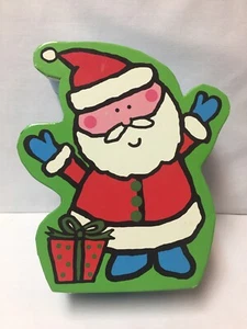 Santa Shaped Gift Box Display Retro 12" x 10" x 4.5" Jeanmarie Creations  - Picture 1 of 11