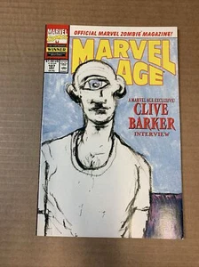 Marvel Age #107 Marvel Comic - Clive Barker Interview - Picture 1 of 13
