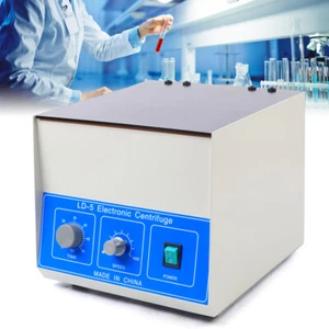 50 ml × 8 Elektrische Zentrifuge Medizinisches Labor Tisch Zentrifugalabscheider Maschine - Bild 1 von 16