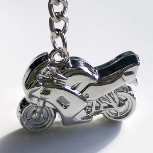 Schlüsselanhänger Motorrad Biker Tuning Motorsport Glücksbringer Geschenk 3D NEU - Bild 1 von 3