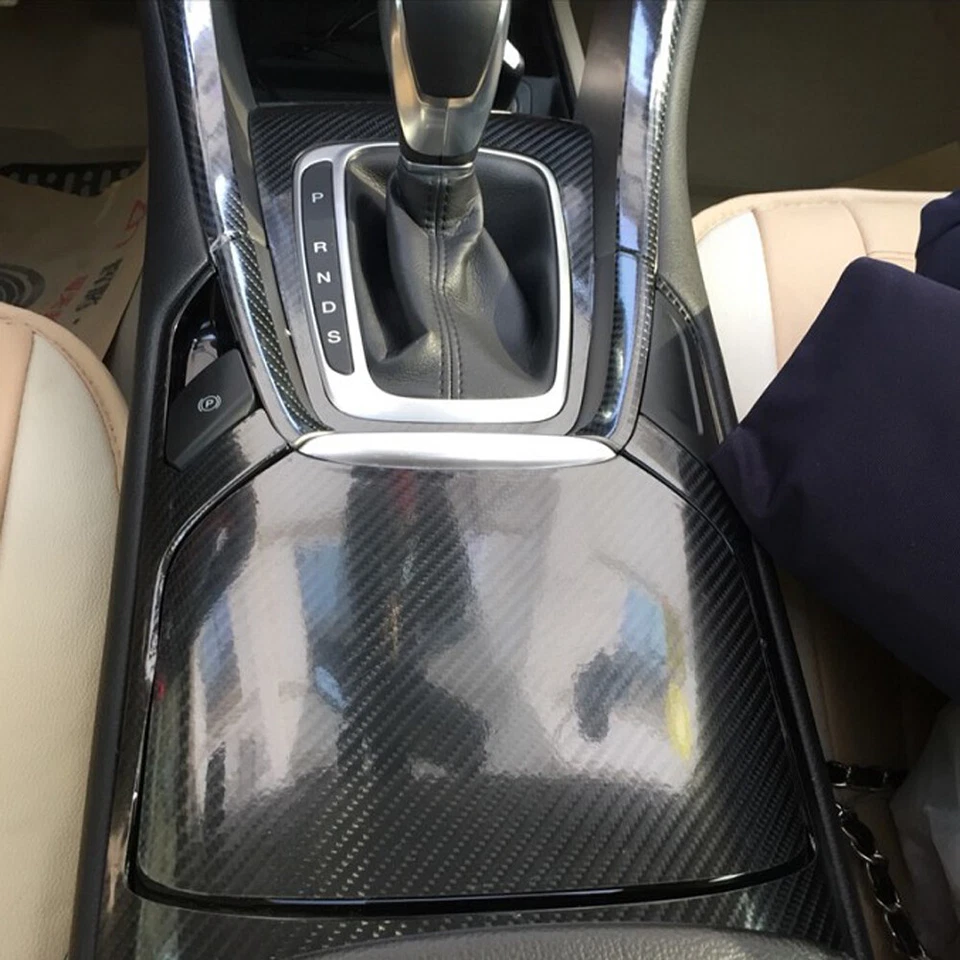For Ford Fusion 2013-2016 5D Carbon Fiber Pattern Interior DIY Trim Decals - Imagem 1 de 4