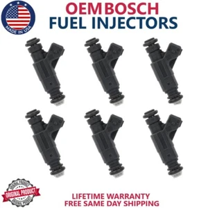 6x OEM Bosch Fuel Injectors Fits 1997-1998 Ford Explorer V6 4.0L #0280155734 - Picture 1 of 6