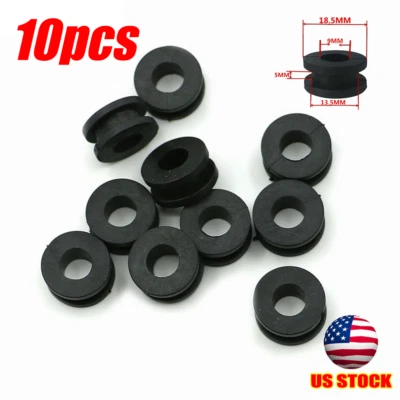 Rubber Side Cover Grommets Fairing For Honda Goldwing GL1000 GL1200 GL1500 10pcs - Image 1 of 4