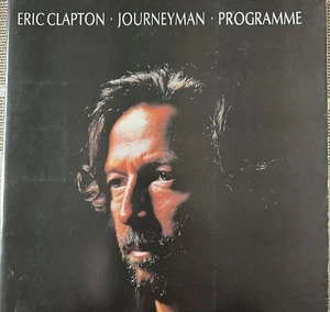Eric Clapton Journeyman Programme 1989 Concert Program - Picture 1 of 3