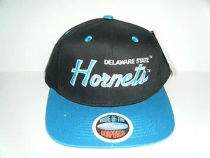 Delaware State Hornets NCAA Hat / Cap New SnapBack Flat Brim Eclipse - Picture 1 of 3