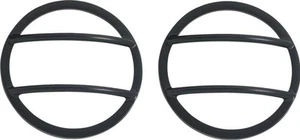 Front Marker Covers Pair Black Stainless for Jeep Wrangler JK 50009 Kentrol - Picture 1 of 1