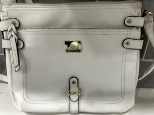 Style & C0 White Shoulder/Crossbody Bag - Picture 1 of 7