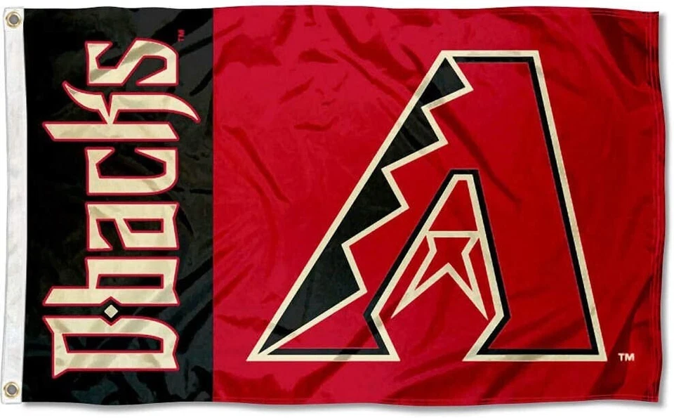 Arizona Diamondbacks 3x5 ft Flag Banner MLB Baseball Champions Free Shipping - Image 1 of 4