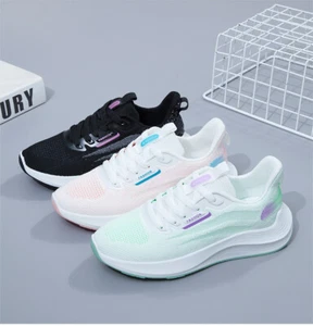 2025 Damen Sportschuhe Slip Sneaker Strick Laufschuhe Schuhe Freizeit Turnschuhe - Bild 1 von 28