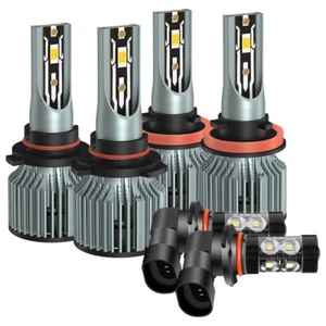 For Lexus IS250 IS350 RX350 2007 2008 2009 LED Headlight Fog Light Bulbs Combo - Picture 1 of 16