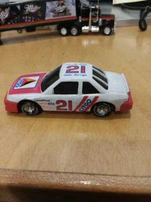 Coche de carreras Neil Bonnett #21 Racing Champions 1/64 fundido a presión Citgo Ford NASCAR 1989 Foto 1 de 3