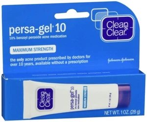 Clean & Clear Persa-Gel 10 Max Strength Acne Spot Treatment Ointment 1 oz - Picture 1 of 1