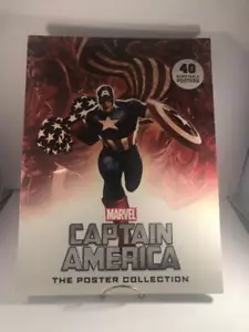 Captain America: 40 Poster Rimovibili Collezione ~ Edizione Approfondimenti ~ Sigillato - Foto 1 di 1