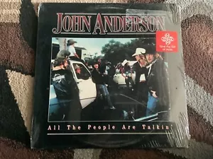 JOHN ANDERSON ALL THE PEOPLE ARE TALKIN VINYL 23912 New Unopened 1983 Record - Picture 1 of 4