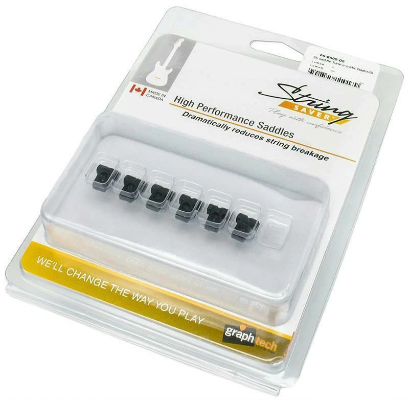 Sillines de ahorro de cuerdas Graph Tech PS-8500-00 para Gibson Nashville TOM anterior a 2000 Foto 1 de 1