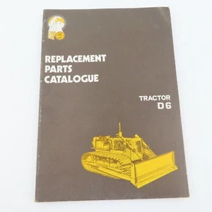 Replacement Spare Parts Catalogue For Tractor D6 - Picture 1 of 8