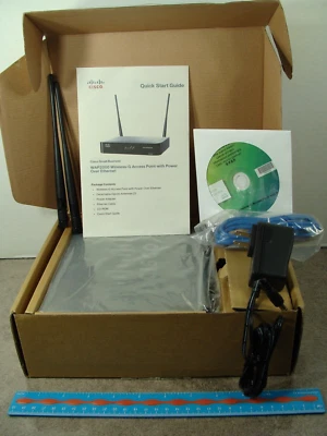 Cisco WAP2000 Wireless-G Access Point with Power over Ethernet Wi-Fi - Image 1 of 4
