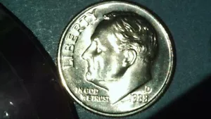 1988 P + D - BU Roosevelt Dimes - Bild 1 von 6
