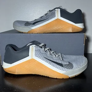 Nike Metcon 6 Gym Training Shoe Grey Mesh Lace Up Mens Size 11 CK9388-009 - Picture 1 of 8